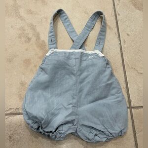 Bace Light Blue Kids Bottoms with Straps